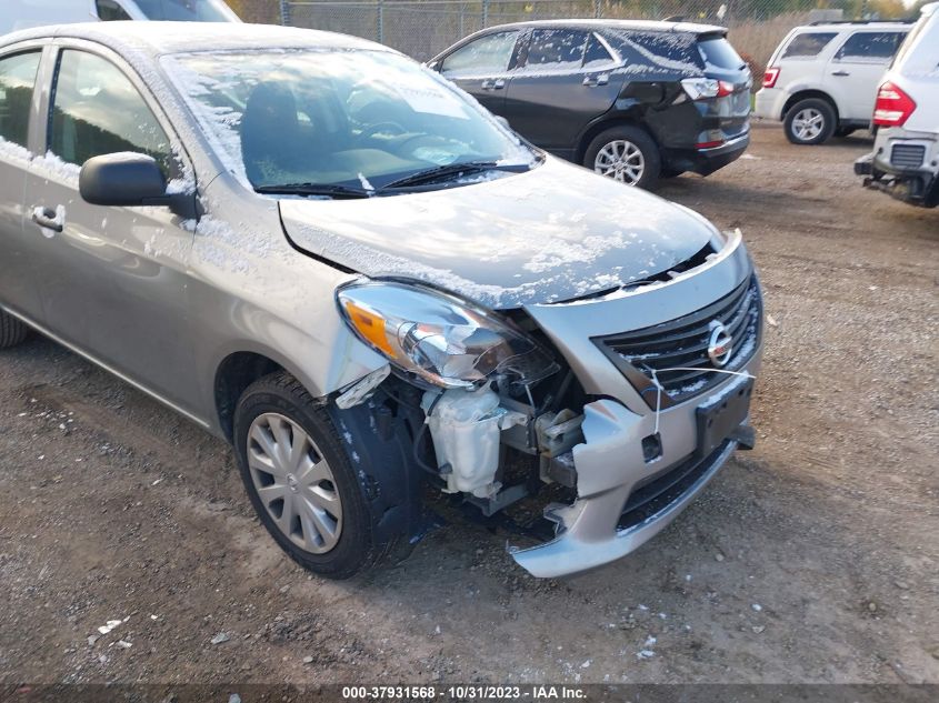 2014 Nissan Versa S VIN: 3N1CN7AP9EL844375 Lot: 37931568