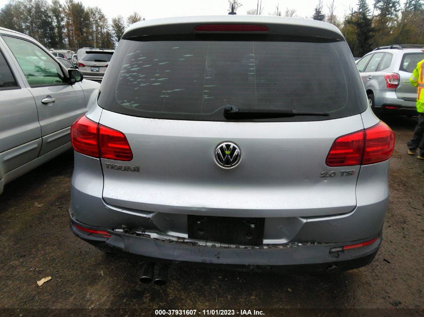 2013 Volkswagen Tiguan S VIN: WVGAV3AX1DW568842 Lot: 37931607