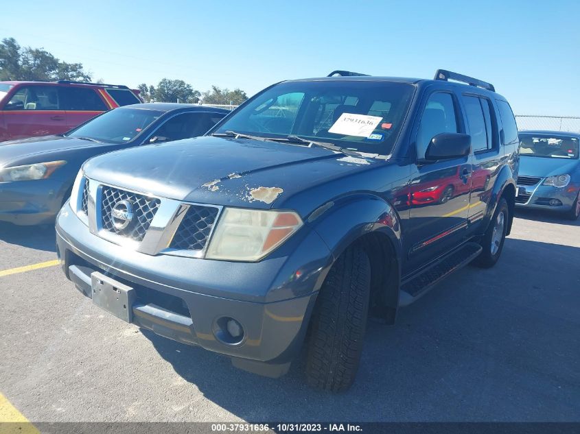 2007 Nissan Pathfinder S VIN: 5N1AR18U37C633622 Lot: 37931636