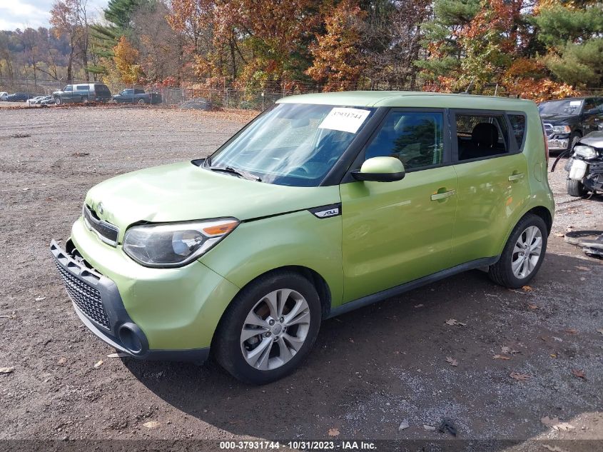 2015 Kia Soul + VIN: KNDJP3A57F7764519 Lot: 37931744