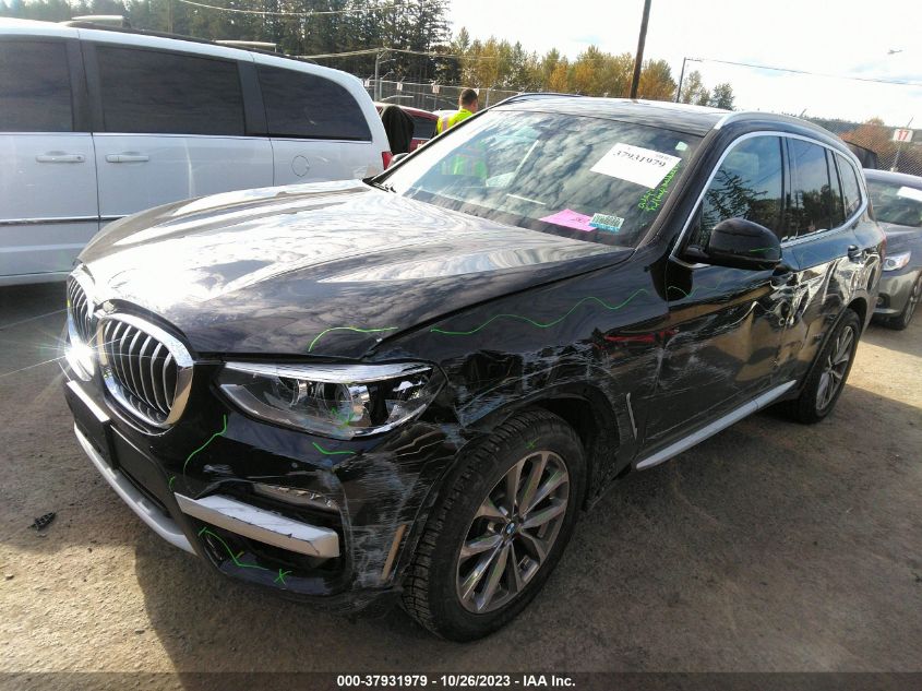 5UXTR7C57KLR45823 2019 BMW X3 Sdrive30I