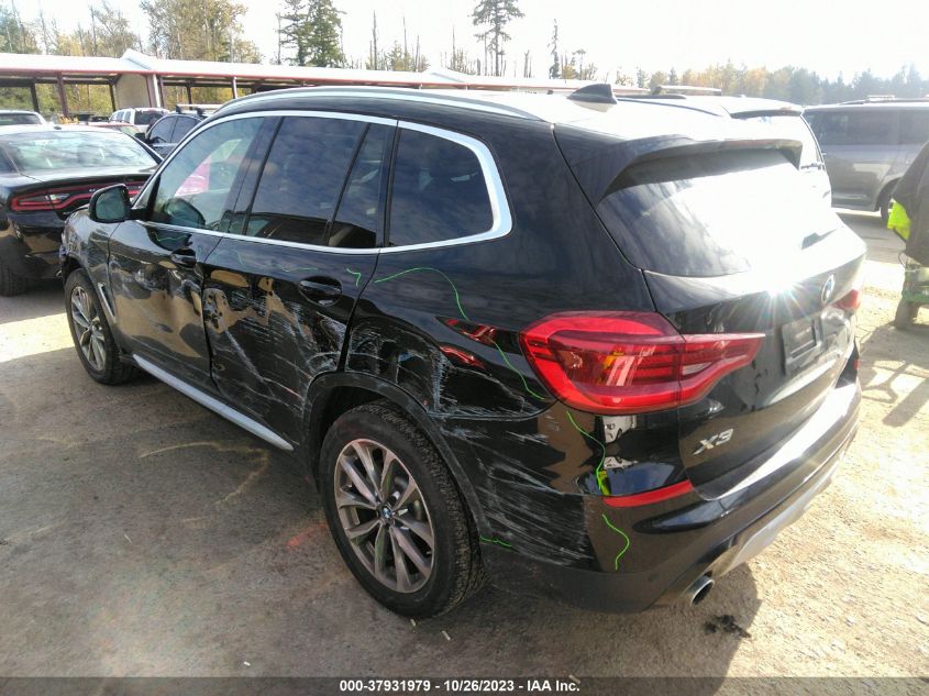 5UXTR7C57KLR45823 2019 BMW X3 Sdrive30I