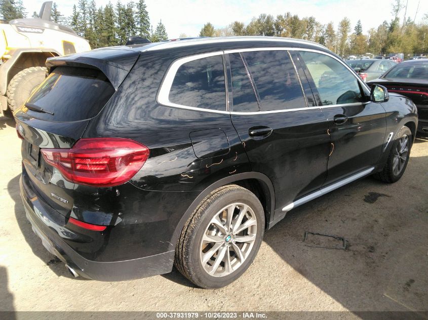 2019 BMW X3 Sdrive30I VIN: 5UXTR7C57KLR45823 Lot: 37931979