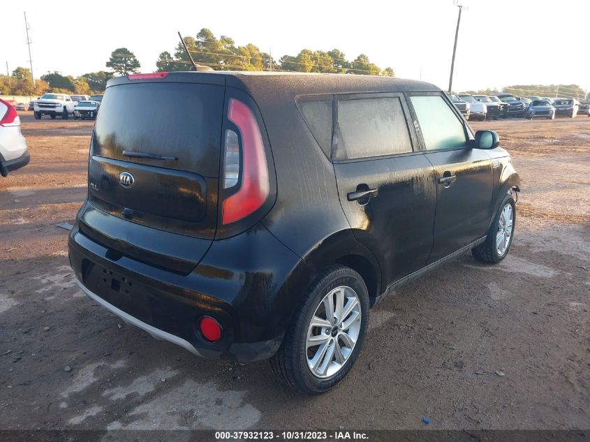 2019 Kia Soul + VIN: KNDJP3A55K7667927 Lot: 37932123