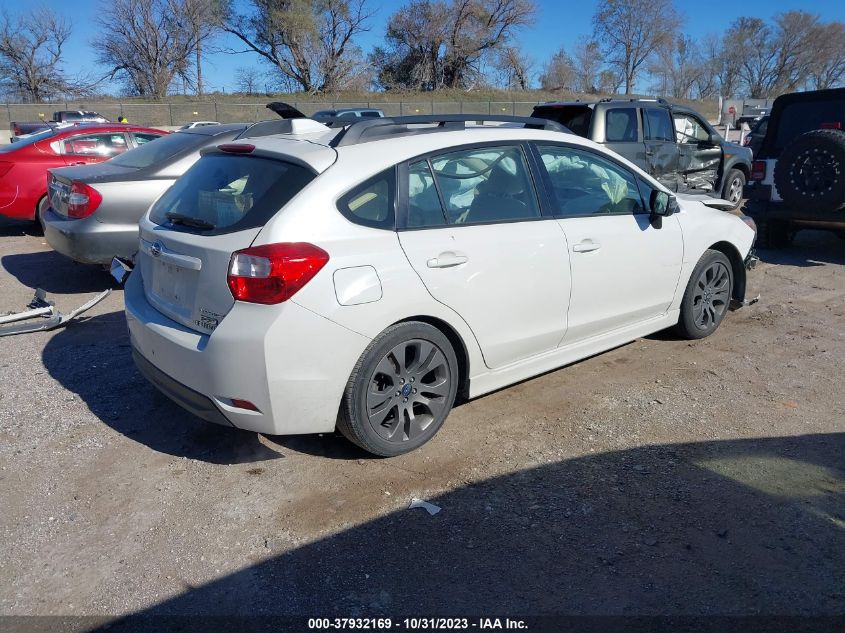 2016 Subaru Impreza Wagon 2.0I Sport Limited VIN: JF1GPAY6XG8228632 Lot: 37932169