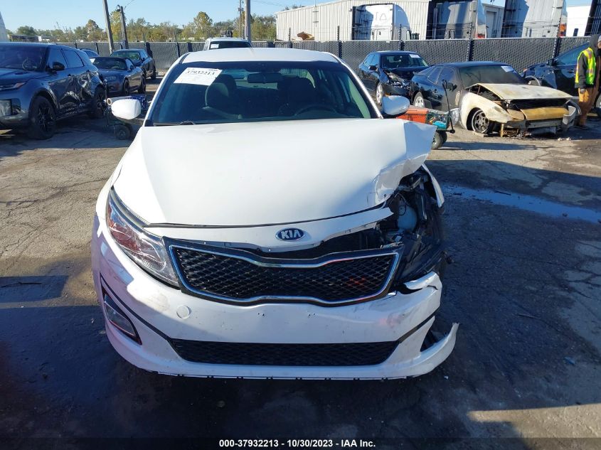 2015 Kia Optima Lx VIN: KNAGM4A71F5608012 Lot: 37932213