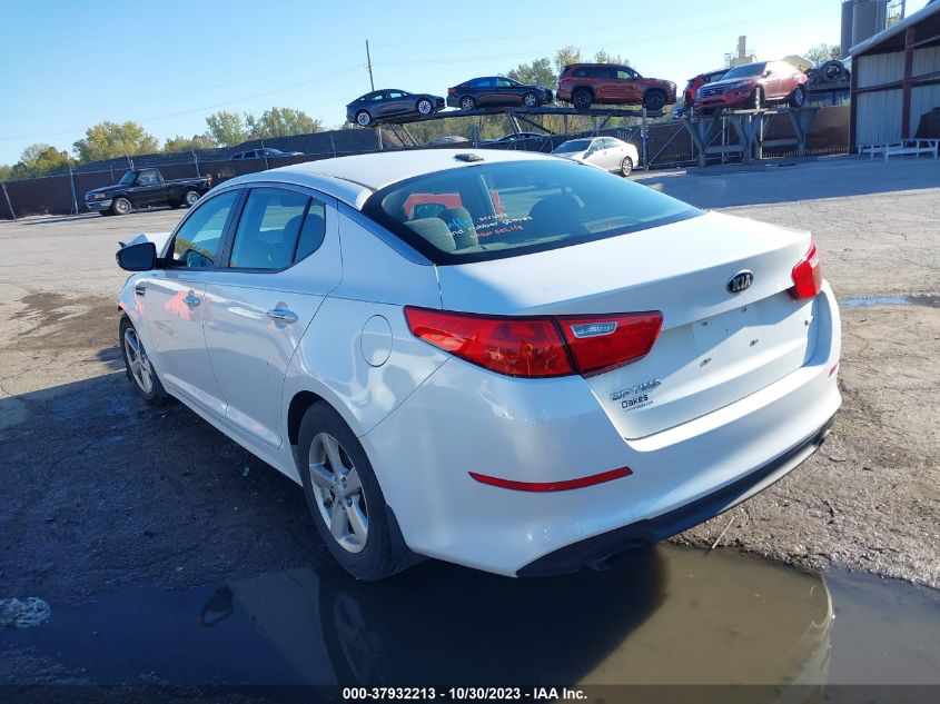 2015 Kia Optima Lx VIN: KNAGM4A71F5608012 Lot: 37932213