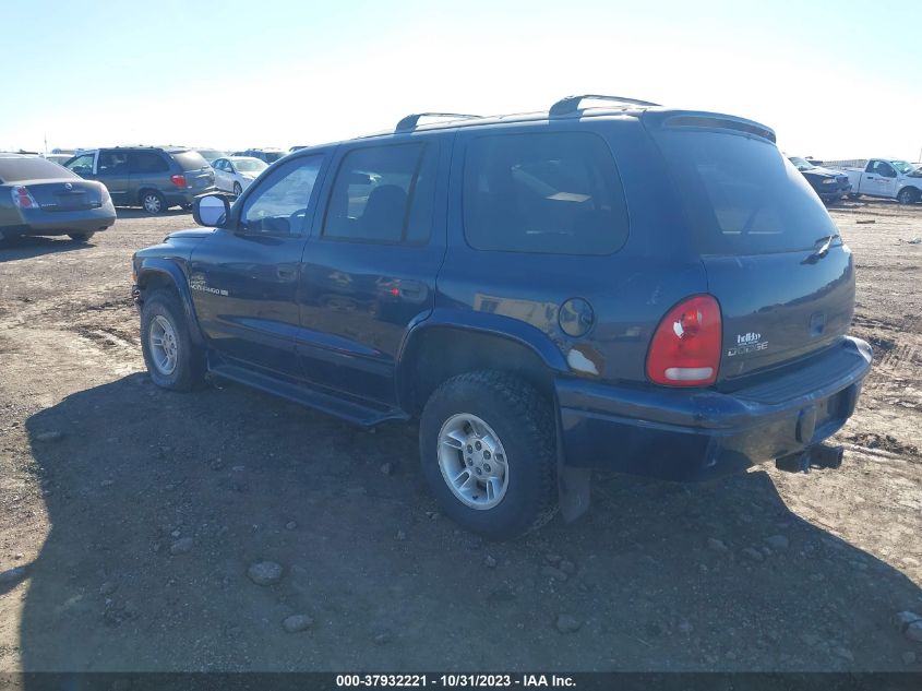 2000 Dodge Durango VIN: 1B4HS28Z0YF109592 Lot: 37932221