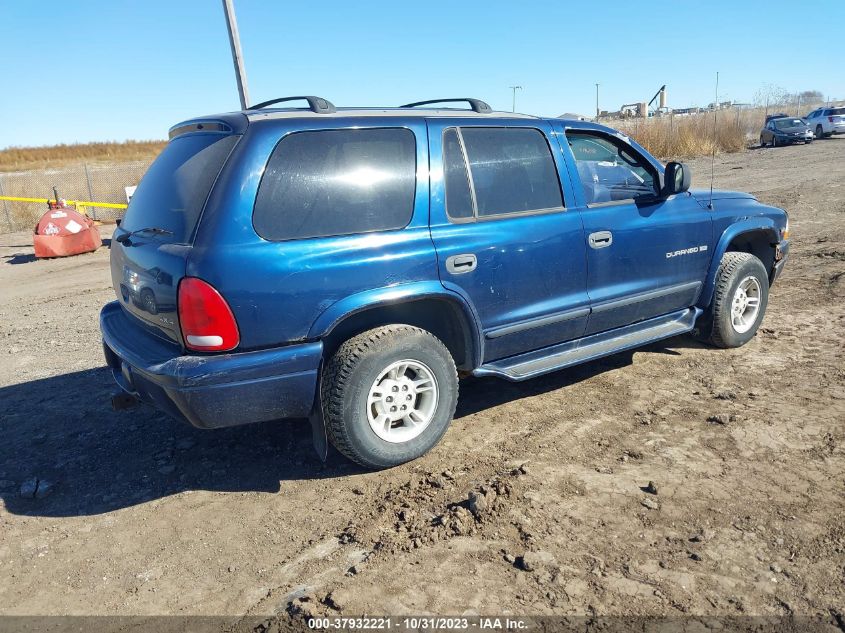 2000 Dodge Durango VIN: 1B4HS28Z0YF109592 Lot: 37932221