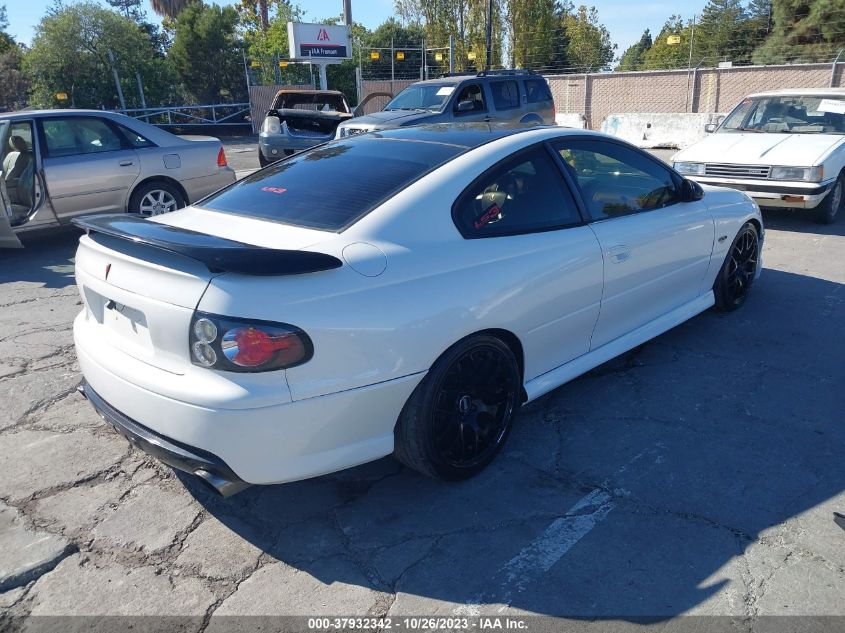 2004 Pontiac Gto VIN: 6G2VX12G84L196136 Lot: 37932342