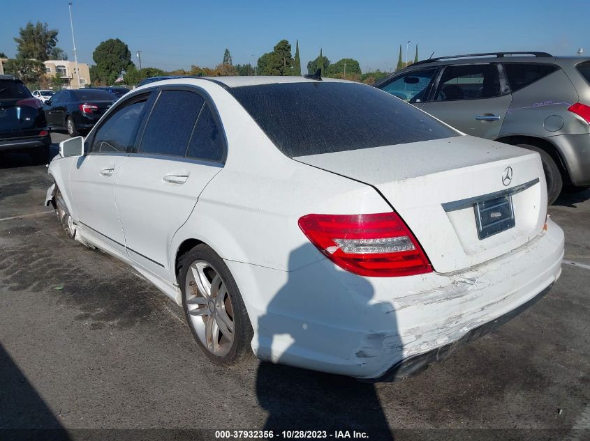 2014 Mercedes-Benz C 250 Sport/Luxury VIN: WDDGF4HB2ER314767 Lot: 37932356