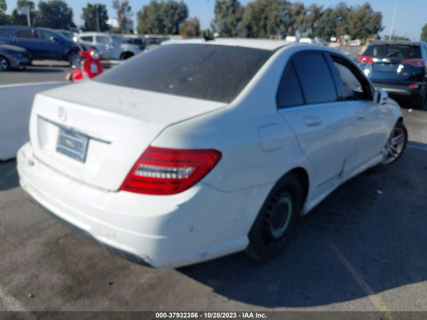 2014 Mercedes-Benz C 250 Sport/Luxury VIN: WDDGF4HB2ER314767 Lot: 37932356