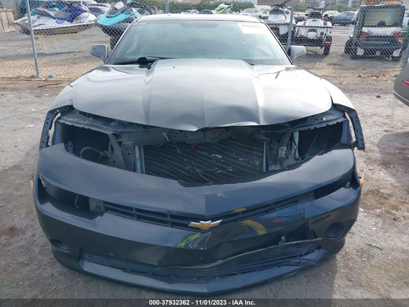 2015 Chevrolet Camaro Lt VIN: 2G1FD1E39F9214483 Lot: 37932362