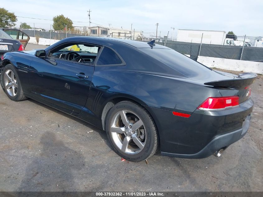 2015 Chevrolet Camaro Lt VIN: 2G1FD1E39F9214483 Lot: 37932362