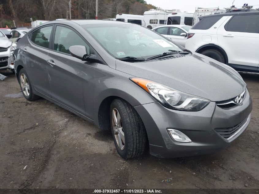 2013 Hyundai Elantra Gls Pzev VIN: 5NPDH4AE0DH388299 Lot: 37932457