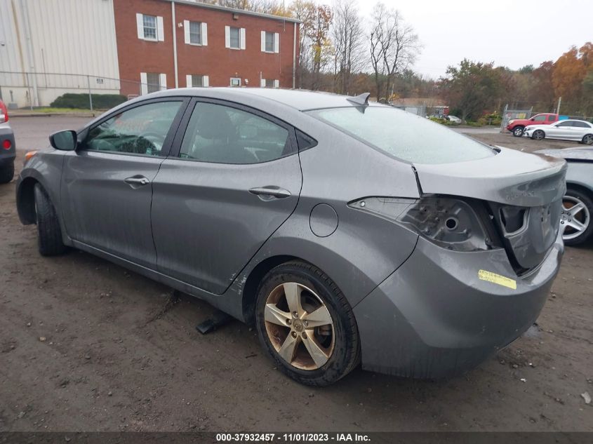 2013 Hyundai Elantra Gls Pzev VIN: 5NPDH4AE0DH388299 Lot: 37932457