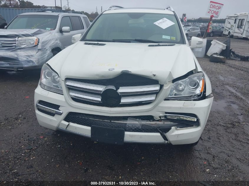 2012 Mercedes-Benz Gl-Class Gl 450 VIN: 4JGBF7BE0CA766815 Lot: 37932531