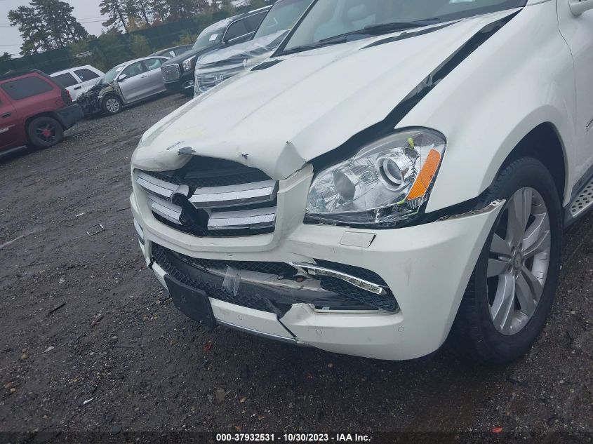 2012 Mercedes-Benz Gl-Class Gl 450 VIN: 4JGBF7BE0CA766815 Lot: 37932531