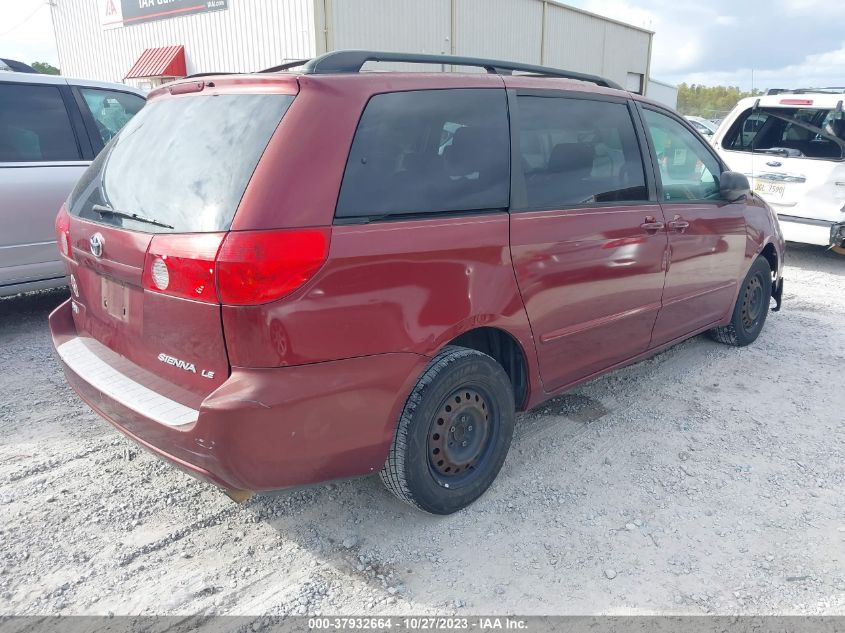 2006 Toyota Sienna Ce/Le VIN: 5TDZA23C06S568146 Lot: 37932664