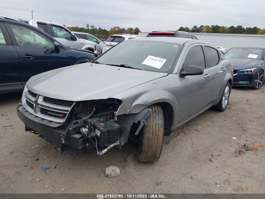 2014 Dodge Avenger Se VIN: 1C3CDZAB1EN180724 Lot: 37932793