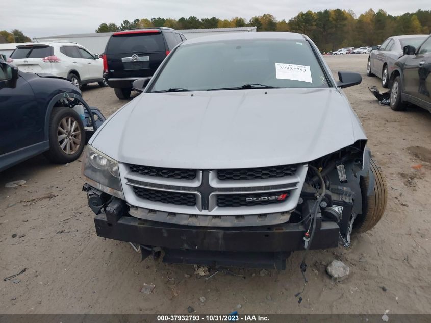 2014 Dodge Avenger Se VIN: 1C3CDZAB1EN180724 Lot: 37932793