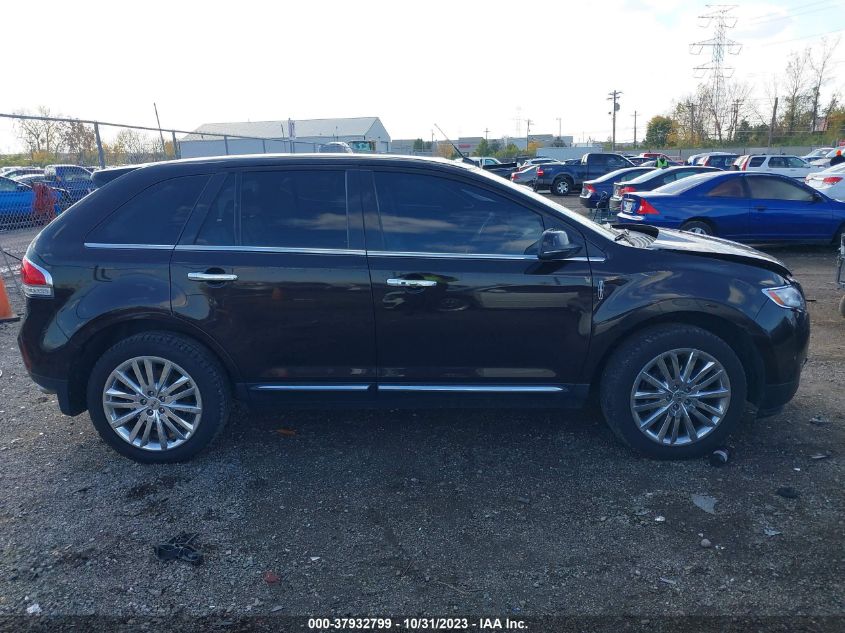2013 Lincoln Mkx VIN: 2LMDJ8JK2DBL24763 Lot: 37932799