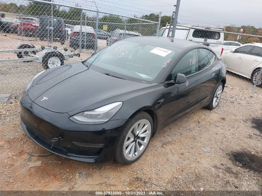 2021 Tesla Model 3 Long Range Dual Motor VIN: 5YJ3E1EB0MF927229 Lot: 37933085