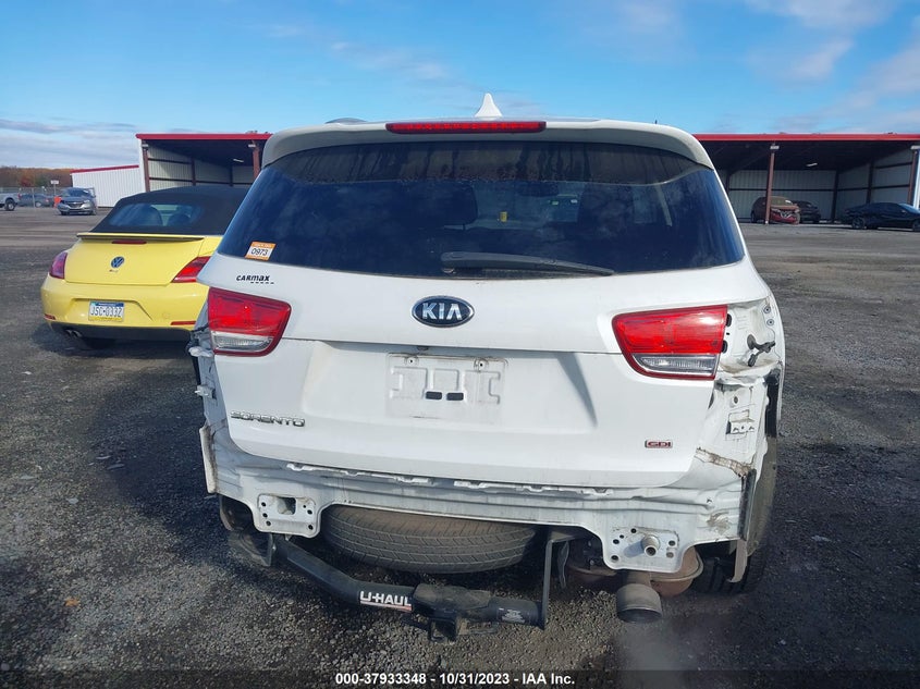 2016 Kia Sorento Lx VIN: 5XYPGDA37GG116083 Lot: 37933348