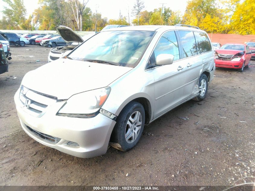 2007 Honda Odyssey Ex-L VIN: 5FNRL38727B403314 Lot: 37933455