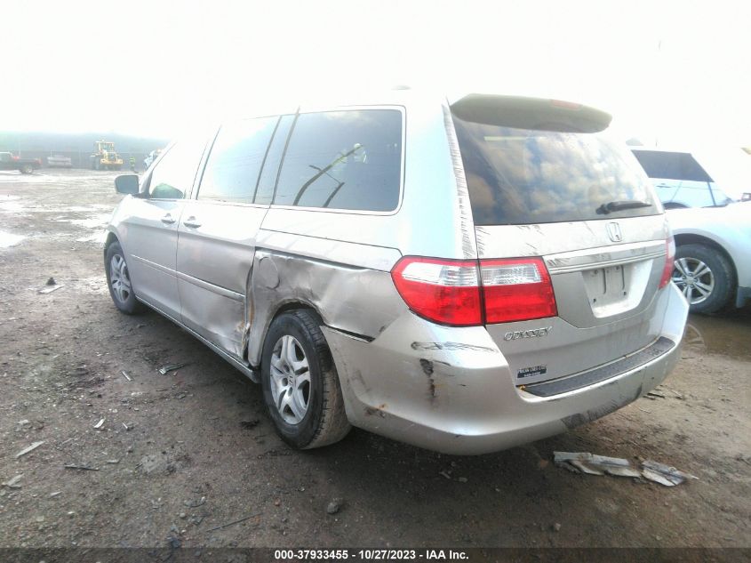 2007 Honda Odyssey Ex-L VIN: 5FNRL38727B403314 Lot: 37933455