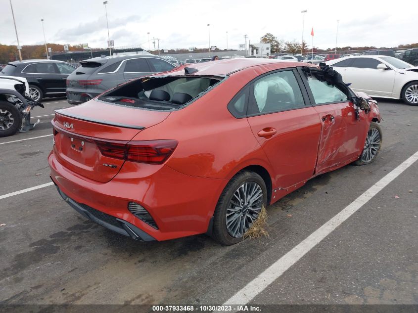 2022 Kia Forte Gt-Line VIN: 3KPF54AD7NE430997 Lot: 37933468