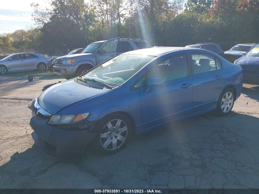 2009 Honda Civic Sdn Lx VIN: 19XFA16549E028856 Lot: 37933591