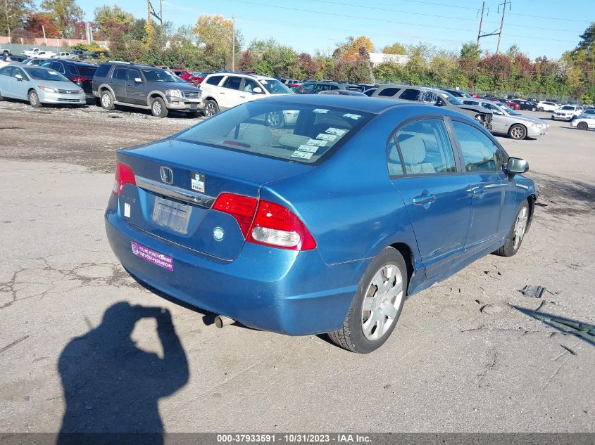 2009 Honda Civic Sdn Lx VIN: 19XFA16549E028856 Lot: 37933591