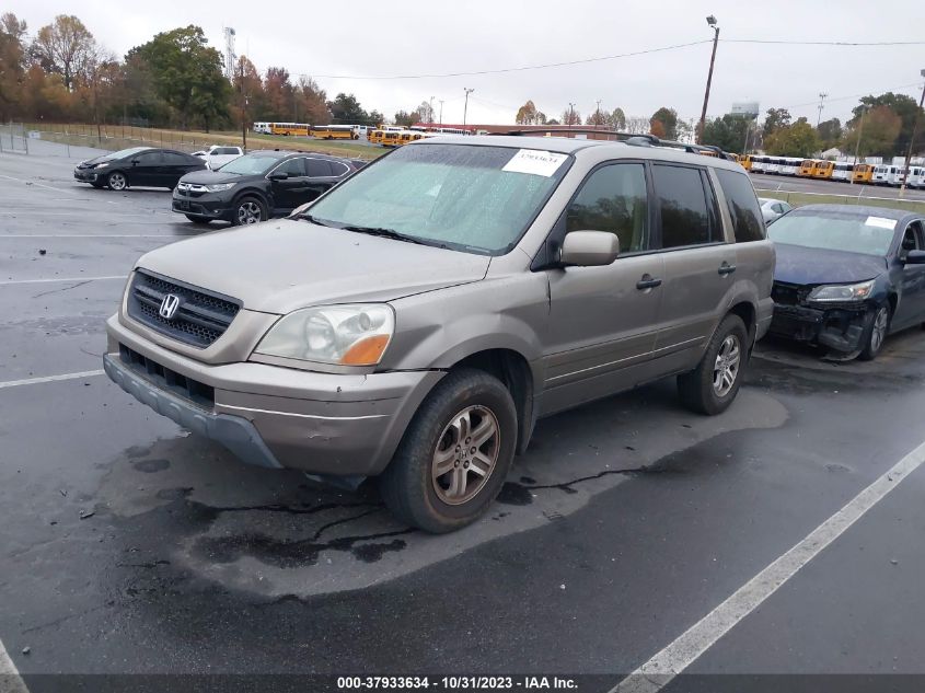 2003 Honda Pilot Ex VIN: 2HKYF18523H559290 Lot: 37933634