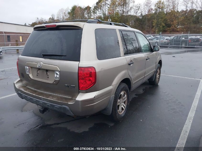 2003 Honda Pilot Ex VIN: 2HKYF18523H559290 Lot: 37933634