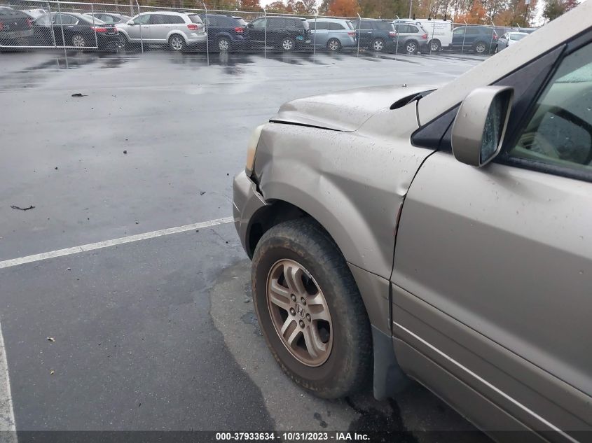 2003 Honda Pilot Ex VIN: 2HKYF18523H559290 Lot: 37933634