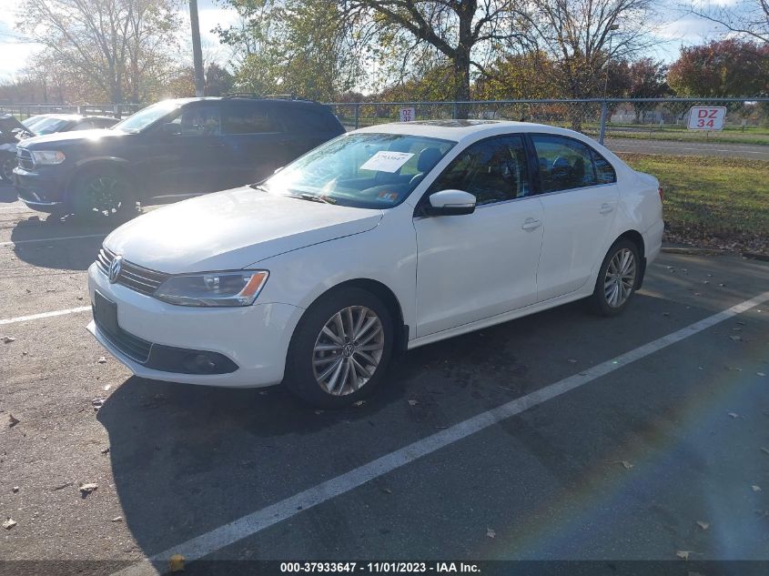 2011 Volkswagen Jetta Sedan Sel W/Sunroof Pzev VIN: 3VWLZ7AJ4BM368648 Lot: 37933647