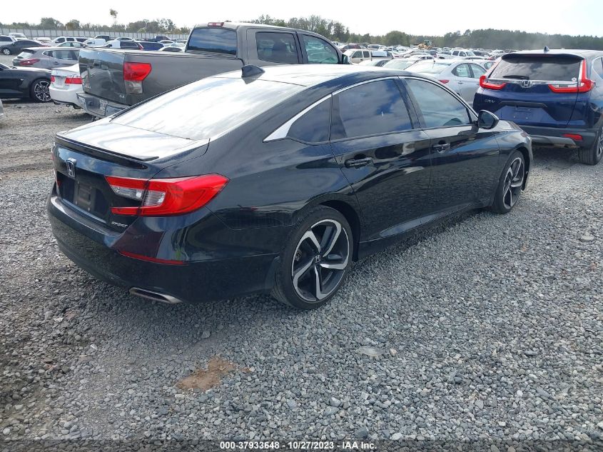 1HGCV1F37LA129861 2020 Honda Accord Sedan Sport