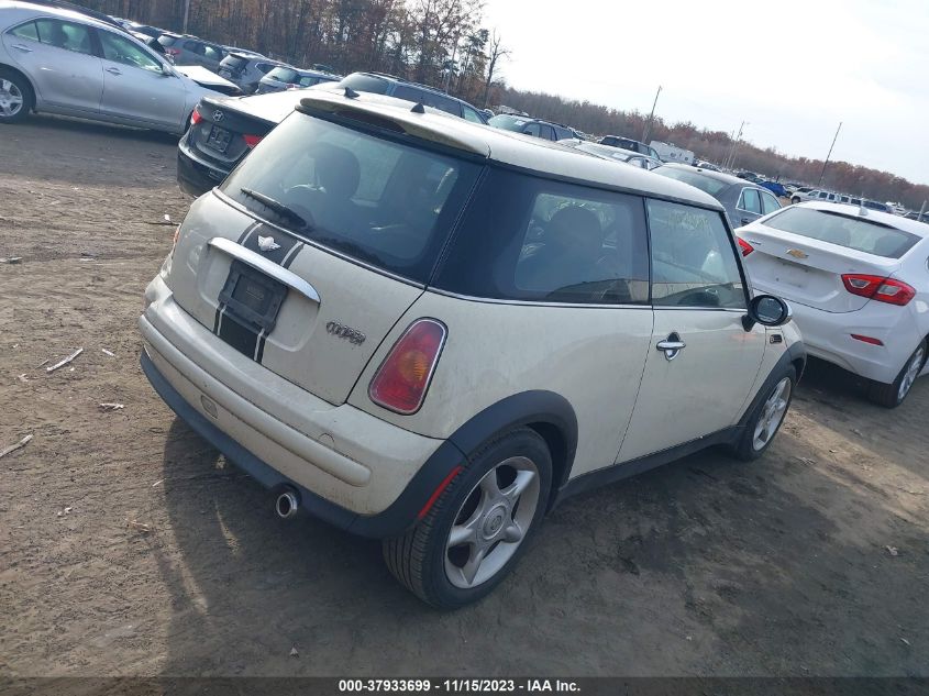 2004 Mini Cooper VIN: WMWRC33404TJ60170 Lot: 37933699