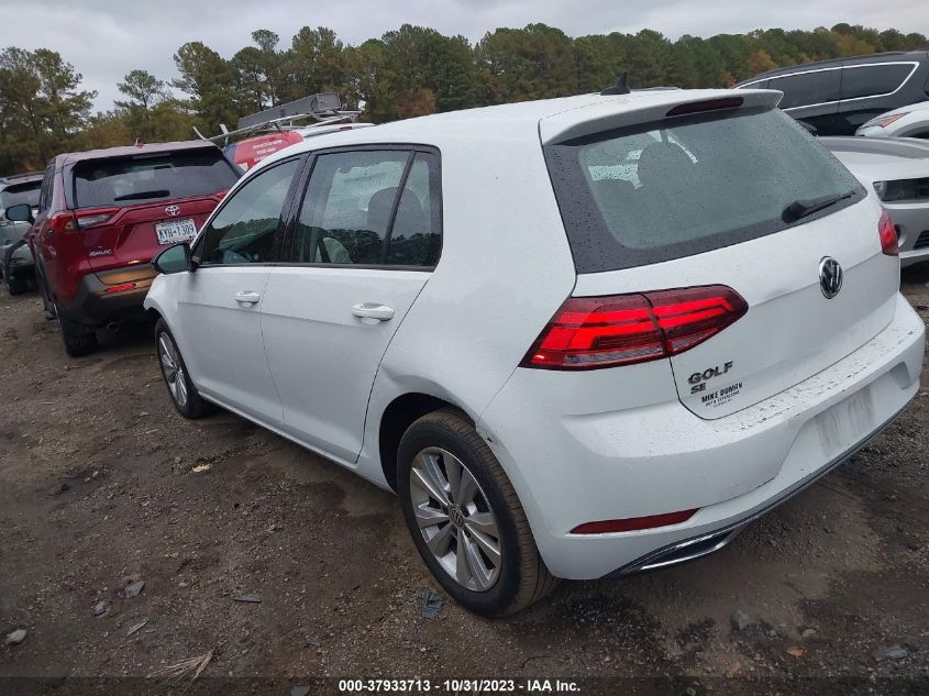 2019 Volkswagen Golf S/Se VIN: 3VWG57AU0KM024967 Lot: 37933713