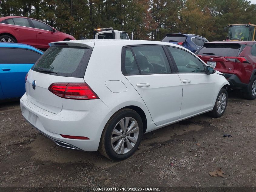 2019 Volkswagen Golf S/Se VIN: 3VWG57AU0KM024967 Lot: 37933713