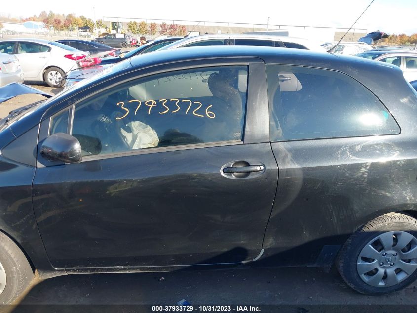 2008 Toyota Yaris VIN: JTDJT923X85216184 Lot: 37933729