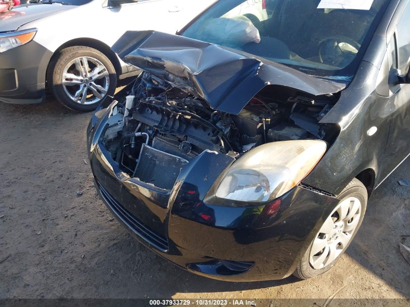 2008 Toyota Yaris VIN: JTDJT923X85216184 Lot: 37933729