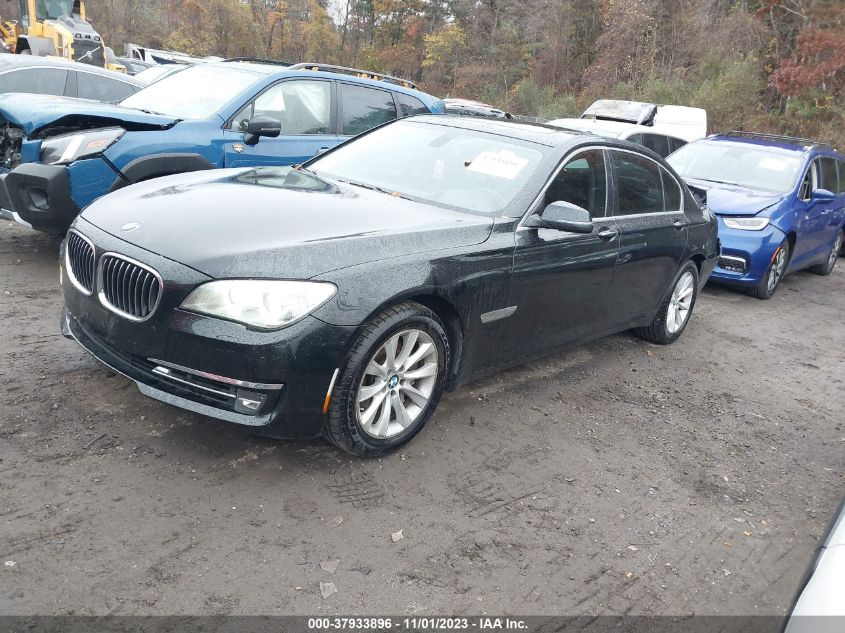 2013 BMW 740Li xDrive VIN: WBAYF4C55DD127466 Lot: 37933896