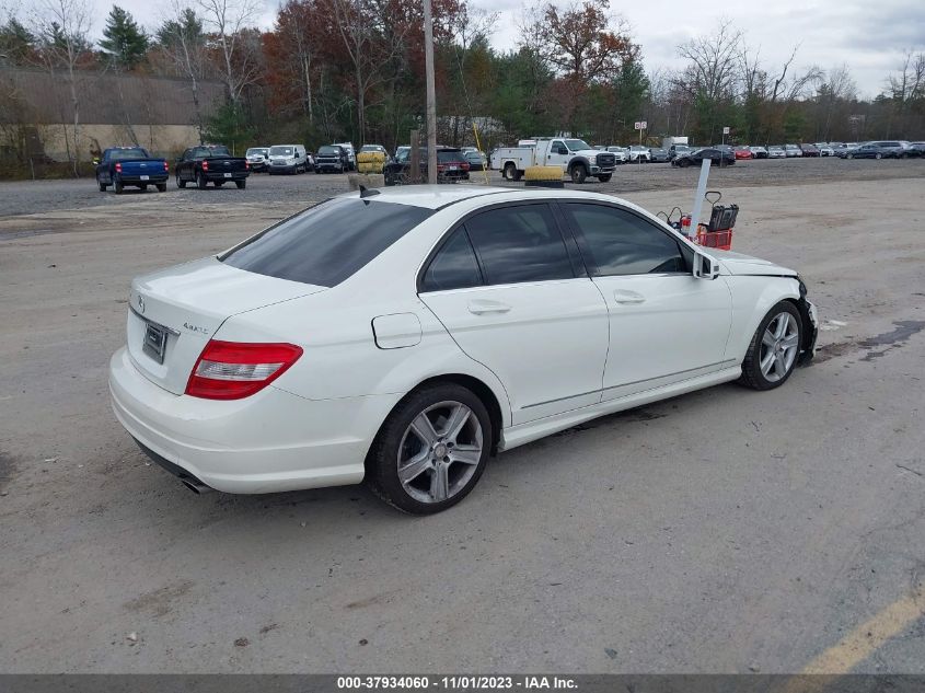 2010 Mercedes-Benz C-Class C 300 VIN: WDDGF8BB1AR093236 Lot: 37934060