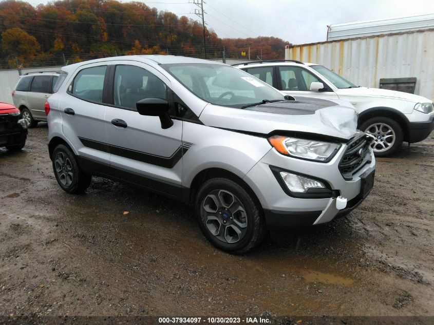 2021 Ford Ecosport S VIN: MAJ3S2FE1MC398979 Lot: 37934097