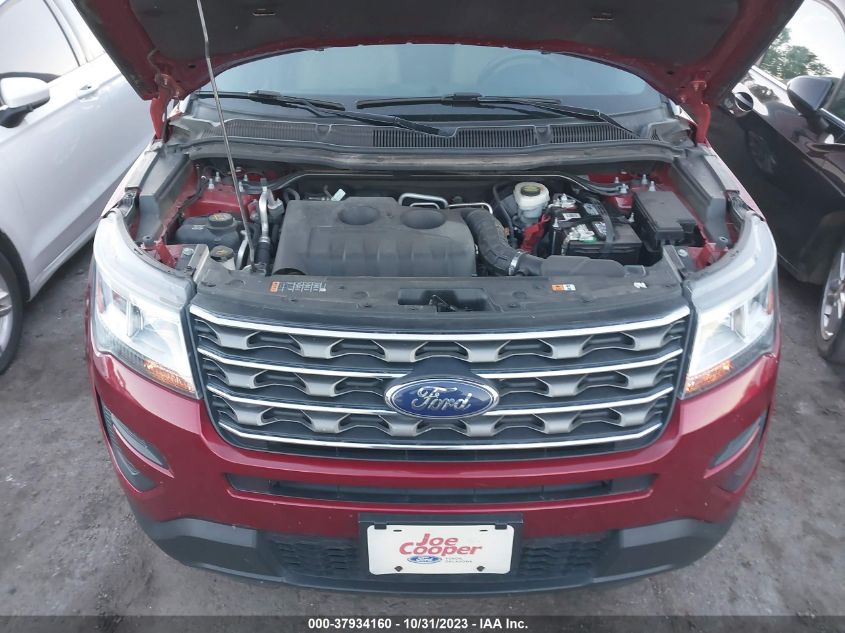 2016 Ford Explorer Base VIN: 1FM5K7BH7GGC81853 Lot: 37934160