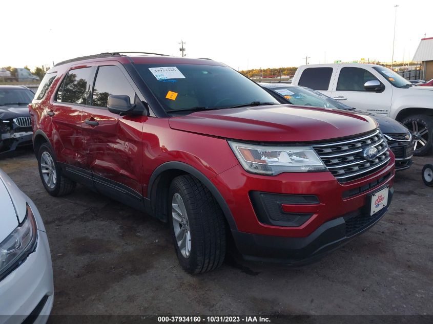 2016 Ford Explorer Base VIN: 1FM5K7BH7GGC81853 Lot: 37934160