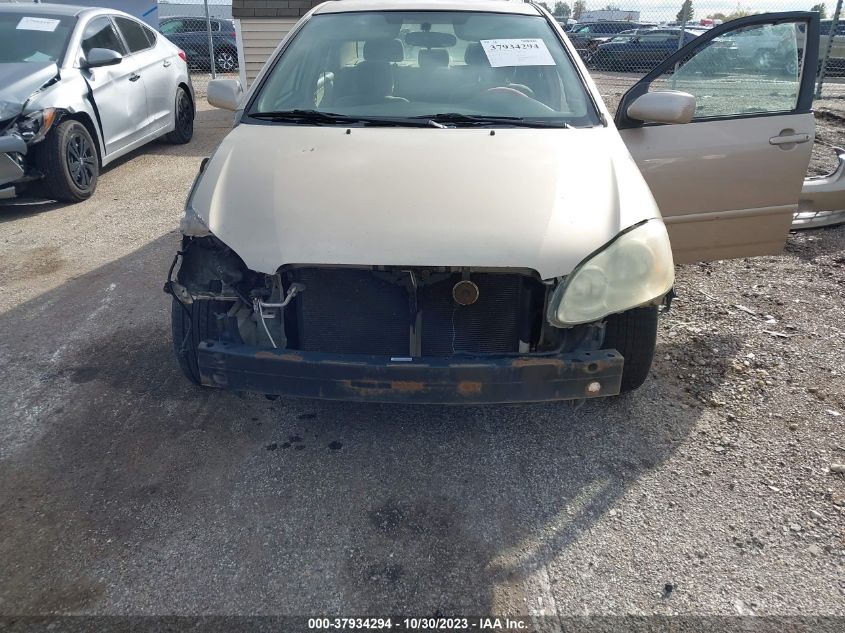 2005 Toyota Corolla Ce/S/Le VIN: 1NXBR32EX5Z426122 Lot: 37934294