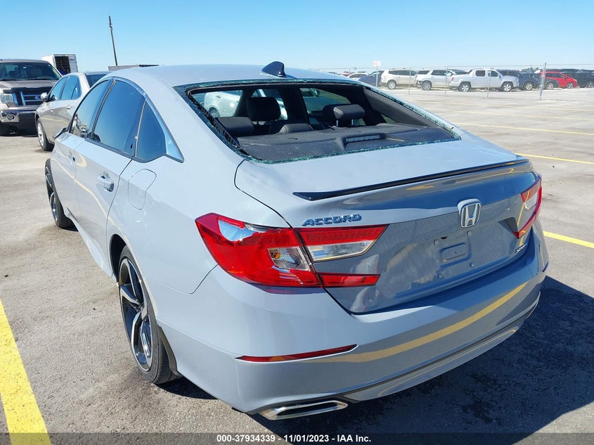 2022 HONDA ACCORD SPORT VIN: 1HGCV1F36NA059188